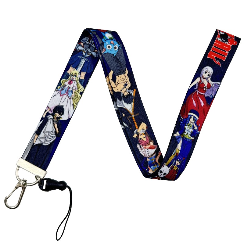 5pcs Fairy Tail Anime Peripher - Lanyard Badge Holder review and price