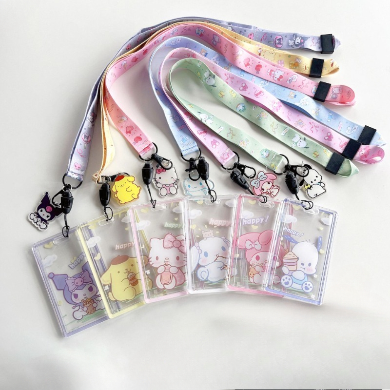 Cute Cartoon Lanyard Transpare - Lanyard Badge Holder review and price
