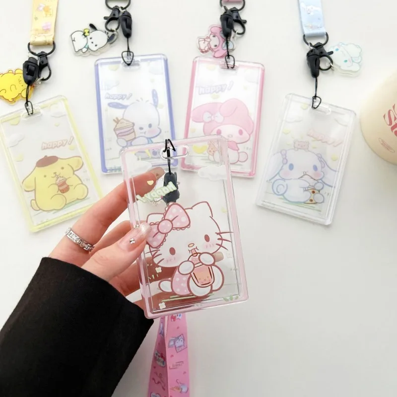 Cute Cartoon Lanyard Transpare - Lanyard Badge Holder review and price