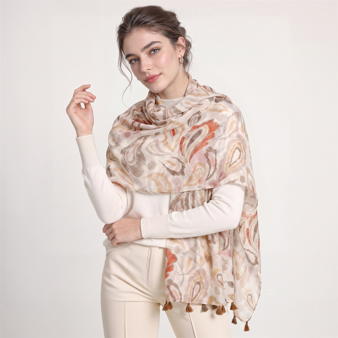 Luxury Brand Scarf Bohemia Cot - Pashmina Wrap Large review and price