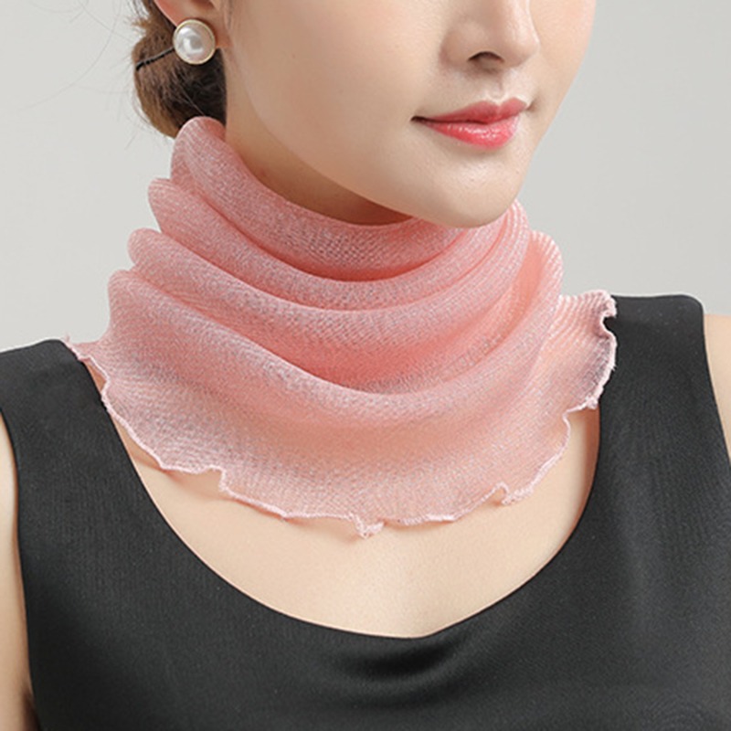 Spring Summer Chiffon Neck Col - Silk Neck Scarf review and price