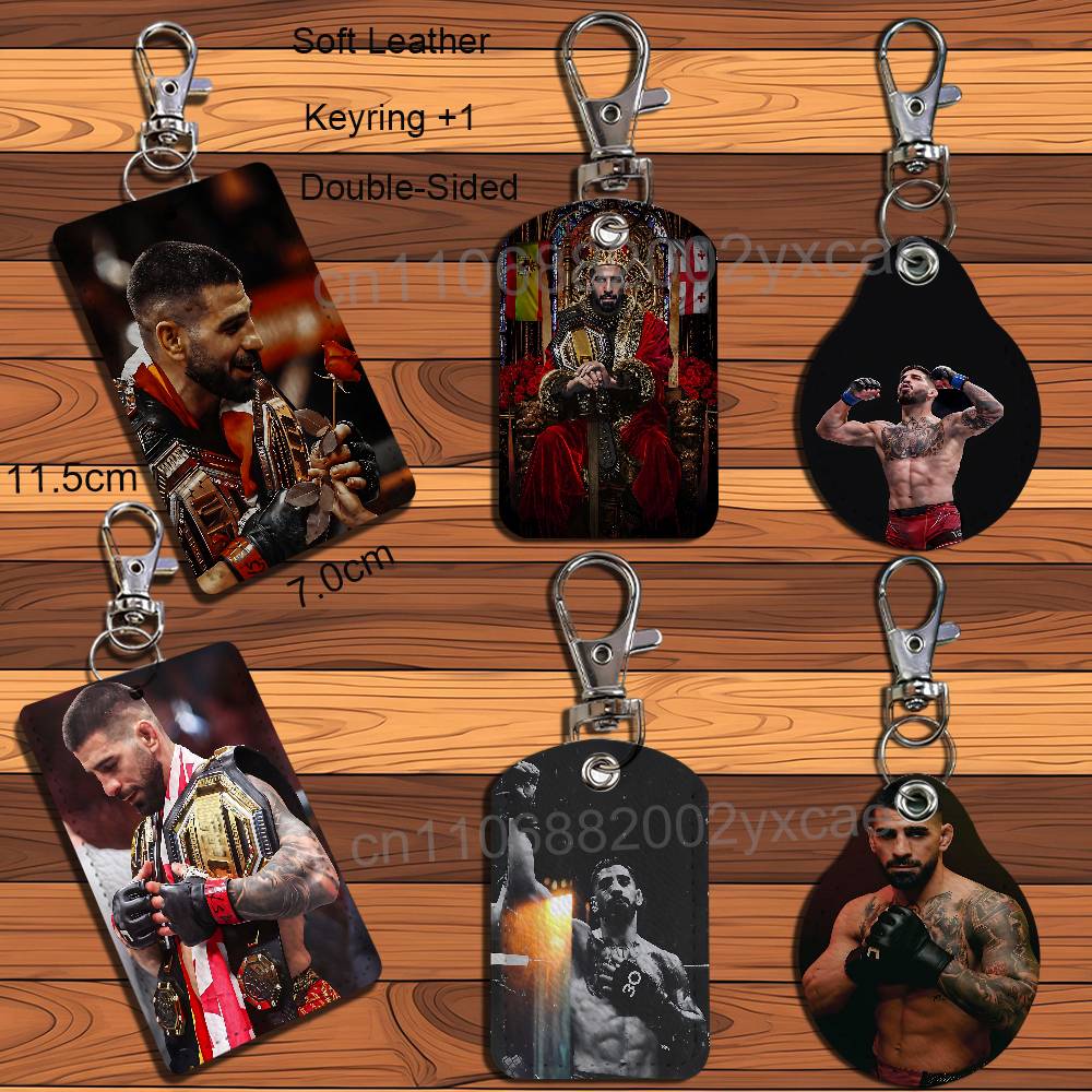 Looking forward Ilia Topuria L - Lanyard Badge Holder review and price